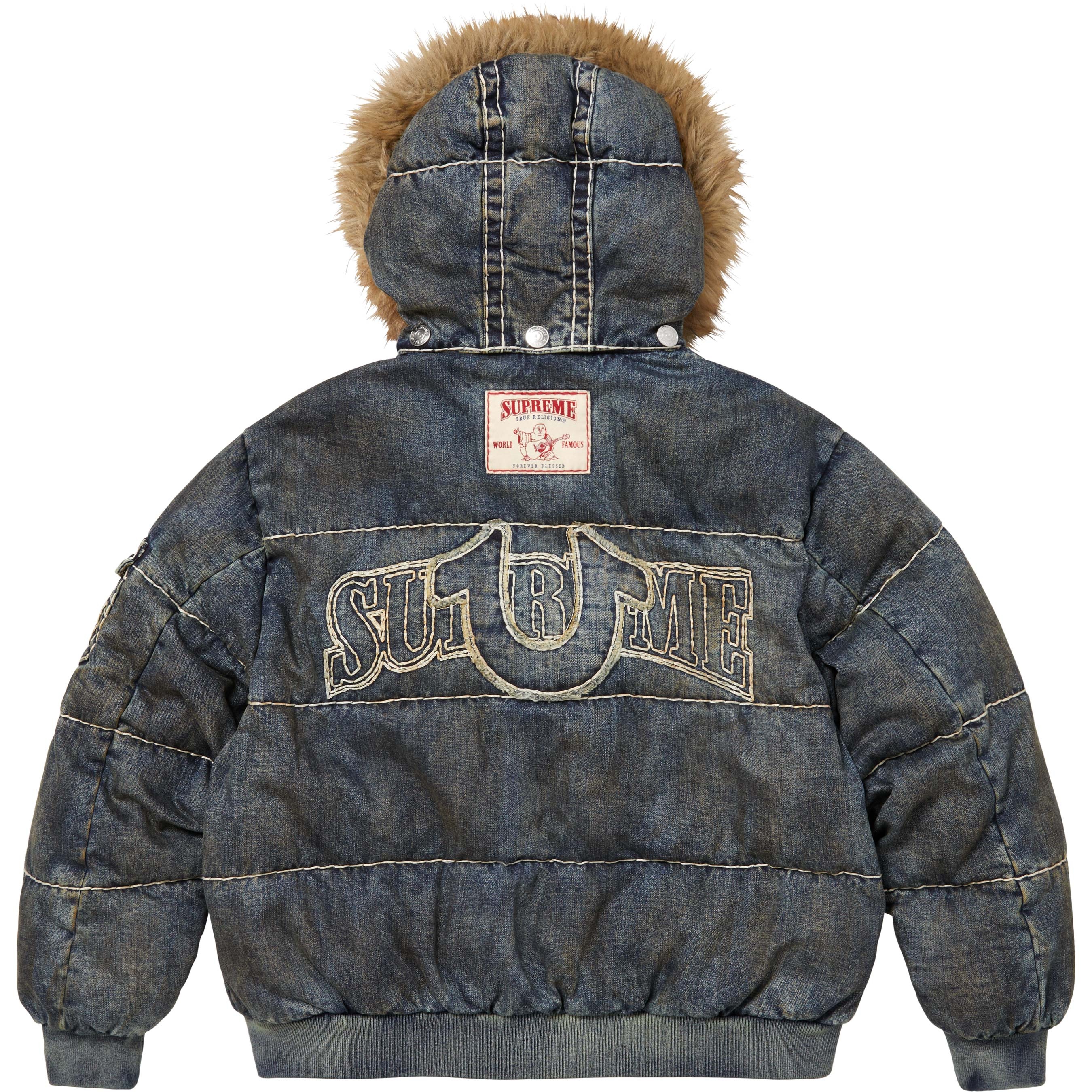 Supreme®/True Religion® Puffer Jacket view 4